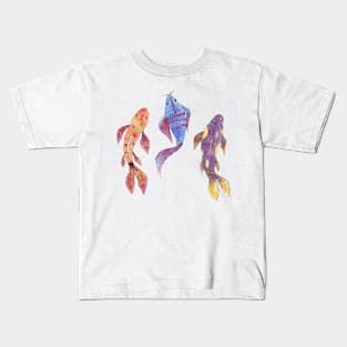 Colorful fishes Kids T-Shirt